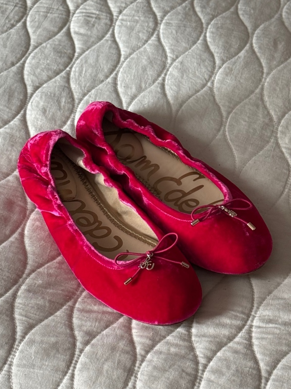 Sam Edelman Felicia Ballet Flat in Pink Topaz - Picture 4 of 5